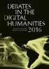 Digital Humanities 2016