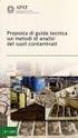 PROCEDURE (LINEE GUIDA) PER LA VALUTAZIONE PREVISIONALE DI