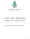 Comune di Ternate Provincia di Varese CARTA DEL SERVIZIO IDRICO INTEGRATO