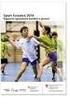 Sport Svizzera 2014 Rapporto riguardante bambini e giovani