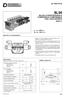 BLS /116 ID VALVOLA PROPORZIONALE COMPENSATA COMPONIBILE CON LOAD-SENSING SERIE 12. p max 300 bar Q max 120 l/min 1/14