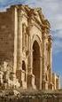 Gerasa (gr.!#$%$) Antica città della Giordania (od. Jarash, nel distretto di Irbid), fondata in età ellenistica da (o in onore di) un re seleucidico