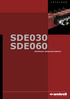 SDE030 SDE060 Distributori direzionali elettrici