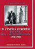 IL CINEMA EUROPEO NELL EPOCA DELLA SECOLARIZZAZIONE ( )