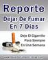 - Reporte Dejar De Fumar En 7 Días -