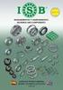 CUSCINETTI E COMPONENTI BEARINGS AND COMPONENTS