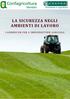 LA SICUREZZA NEGLI AMBIENTI DI LAVORO V A D E M E C U M P E R L I M P R E N D I T O R E A G R I C O L O