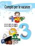 Compiti per le vacanze. Matematica