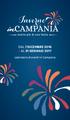 DAL 7 DICEMBRE 2016 > AL 31 GENNAIO calendario di eventi in Campania