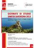 GIORNATE DI STUDIO SIMFER SARDEGNA 2013