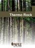 Thermo Rock. Lana di roccia. Soluzioni ecocompatibili di isolamento termico ed acustico