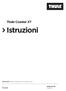 Thule Coaster XT. Istruzioni. IMPORTANTE: conservare queste istruzioni per consultazioni future. B