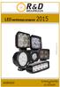 LED worklamps program 2015