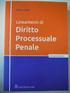 PAOLO TONINI. MANUALE DI PROCEDURA PENALE 16^ ed., Milano, 2015, ed. Giuffrè