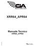 XRR64_APR64 Manuale Tecnico XRR64_APR64