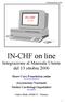 IN-CHF on line. Heart Care Foundation onlus  Associazione Nazionale Medici Cardiologi Ospedalieri