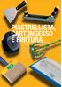 PIASTRELLISTA, CARTONGESSO E FINITURA