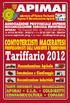 APIMAI: TARIFFARIO 2012