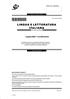 *M * LINGUA E LETTERATURA ITALIANA. Prova scritta 2. 1 giugno 2005 / 1 ora (60 minuti) Codice del candidato: Dr`avni izpitni center