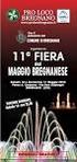 11ª FIERA MAGGIO BREGNANESE