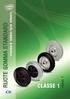 CLASSE 1 CLASSE 1 RUOTE GOMMA STANDARD STANDARD RUBBER-TYRED WHEELS Catalogo Catalogue 2016