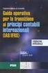 TRANSIZIONE AI PRINCIPI CONTABILI INTERNAZIONALI (IAS/IFRS). 25