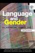 Genere / Gender Mary Bucholtz