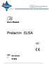 Prolactin ELISA. User ś Manual DE Wells