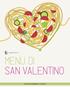 menu di san valentino