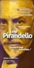 I colloqui fiorentini Liceo James Joyce - Ariccia. Luigi Pirandello. Ora che il treno ha fischiato...