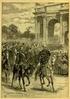 - Napoleone III e Vittorio Emanuele II che, l'8 giugno 1859, entrano in Milano, attraversando l Arco della Pace; - Vittorio Emanuele II,