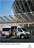 fiat SCUDO tecnica / motori 10/2015 TRASPORTO MERCI COMBI Totale 3 anni di garanzia o pure km Tagliando ogni km