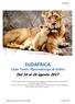 SUDAFRICA Cape Town, Mpumalanga & Safari Dal 16 al 26 agosto 2017