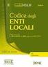 Il bilancio degli Enti Locali. Articolazione ed equilibri nel bilancio di previsione