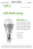 LED Bulb Lamp 5W A55 (E27) ELCART. A New Experience in Light