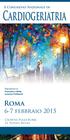 X Congresso Nazionale di. Cardiogeriatria. Presidenti Francesco Vetta Lorenzo Palleschi. Roma. 6-7 febbraio Crowne Plaza Rome St.