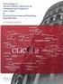 Introduzione. TALN Corpus-based computational linguistics. Rapporto tra forme, classificazioni e lemmi. Liste e classi di frequenza del lessico