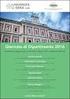 Dipartimento di Ingegneria dell Informazione e Scienze Matematiche. Relazione Annuale Commissione Paritetica Docenti Studenti (CPDS) Anno 2015