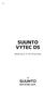 SUUNTO VYTEC DS MANUALE D ISTRUZIONI