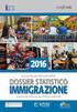 Dossier Statistico Immigrazione 2016