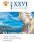 XXVI. 6-9 ottobre Hilton Sorrento Palace Sorrento (NA) CONGRESSO NAZIONALE. centro congressi