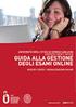 MANUALE ESSE3. Gestione Appelli e Verbalizzazione on-line DOCENTI