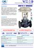 EN Std Control Valves / Valvole di Regolazione EN DESCRIZIONE DESCRIPTION. Directive 97/23/EC Direttiva 97/23/CE