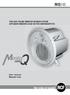 MQ50C. the rules of sound TWO-WAY CEILING MONITOR SPEAKER SYSTEM DIFFUSORE MONITOR A DUE VIE PER CONTROSOFFITTO. User manual Manuale d uso