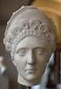 Ritratto di Plotina, moglie di Traiano. Ritratto di Marciana, sorella di Traiano
