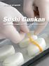 le nuove proposte Sushi Gunkan Semifreddo alla vaniglia, con cremoso di cioccolato e arancia gelato artigianale