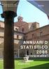 Comune di Ferrara Unità Operativa Statistica ANNUARIO STATISTICO Ferrara in cifre