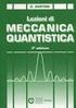 Lezioni di Meccanica Quantistica