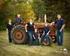 Portrait of a family with tractor The Evolution of the Farming World from the 1950s to the present day
