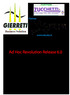 LA GIERRETI E LIETA DI PRESENTARE Ad Hoc Revolution Release 6.0